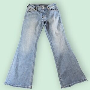 Aeropostale Mid Rise Flare Jeans